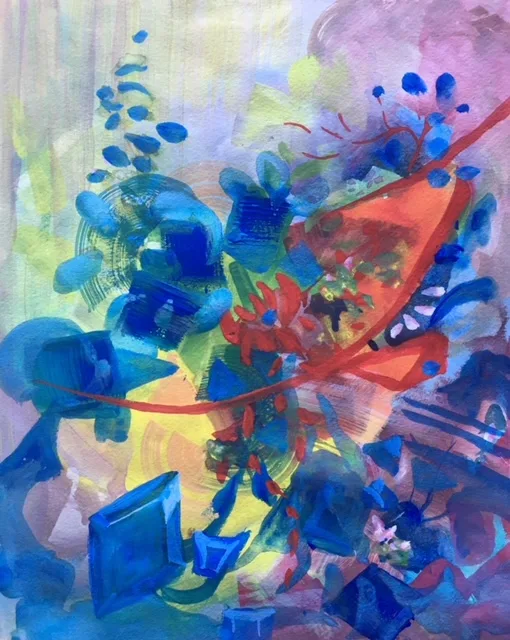 Red Knife Cuts through the Foggy Body
