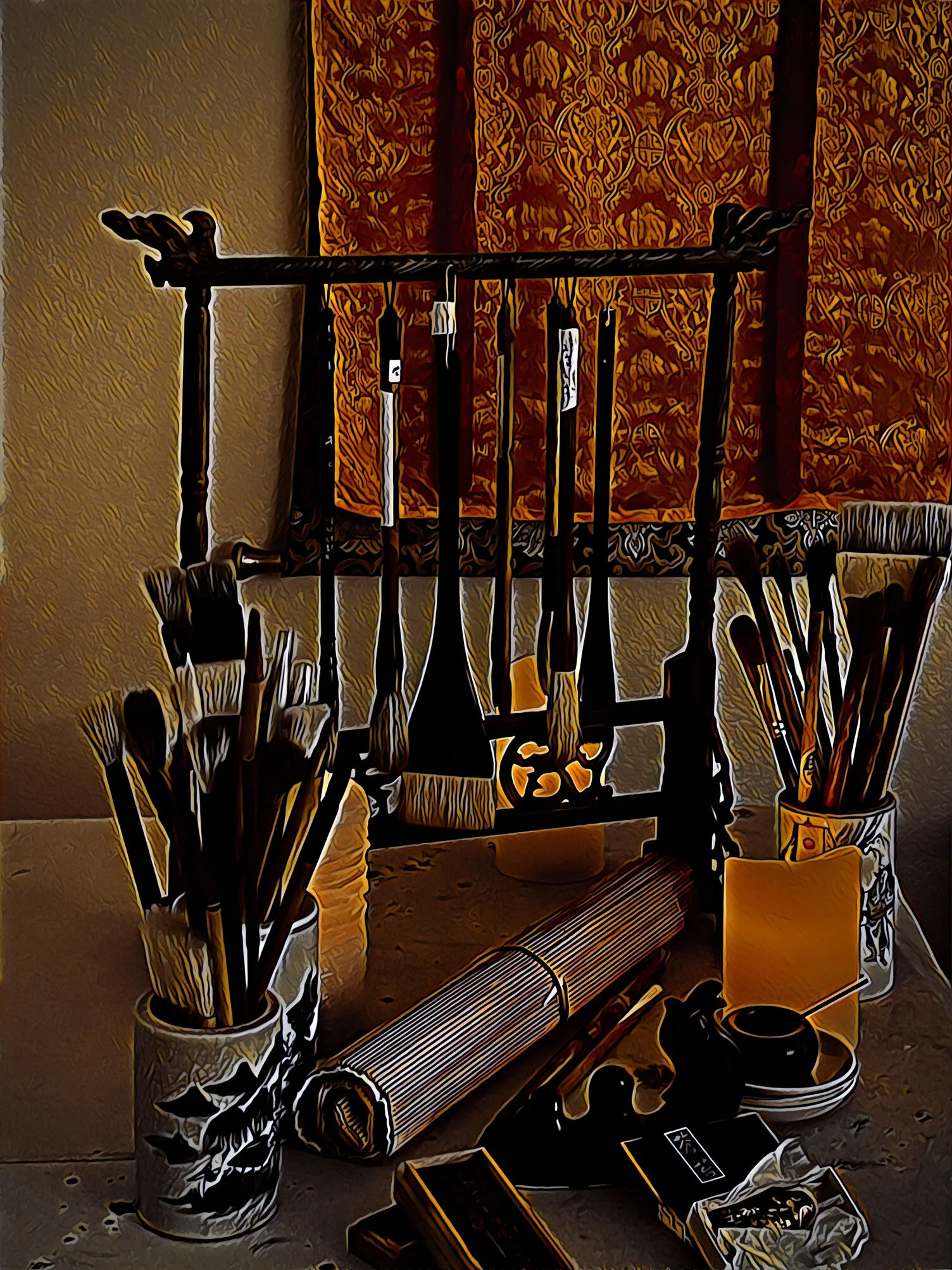 Zen Calligraphy and Mark Making Series